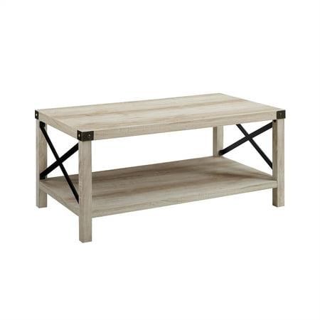 40 inch table pool 40 inch metal coffee table in white oak and bronze walmartcom 40 inch table pool 40 inch metal coffee table in white oak and bronze walmartcom